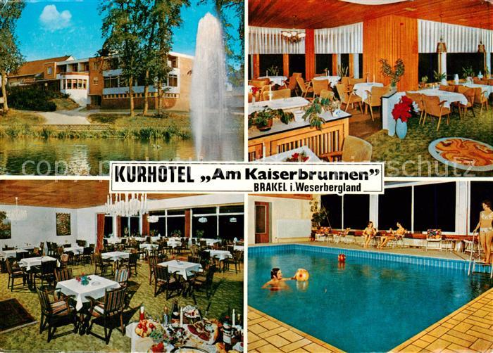 Brakel Westfalen Kurhotel Am Kaiserbrunnen Gastraeume Hallenbad
