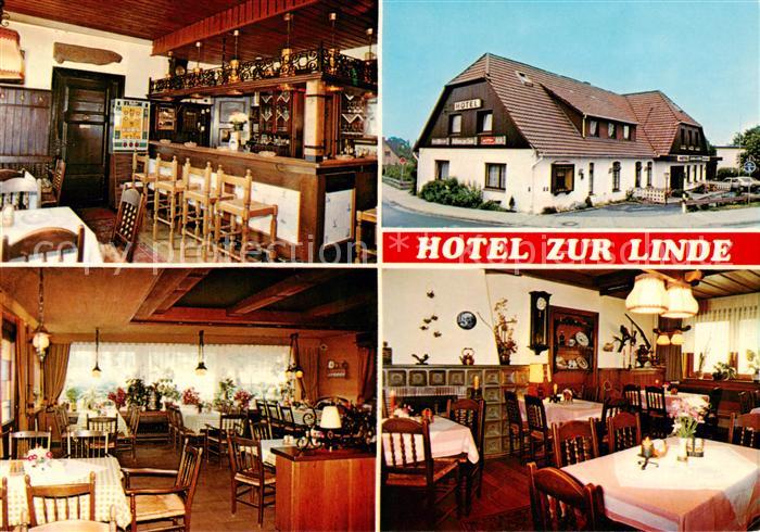 Hittfeld Hotel Gasthaus zur Linde Gastraeume Bar