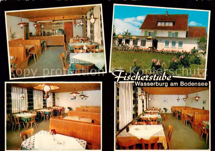 Wasserburg Bodensee Fischerstube Gastraeume