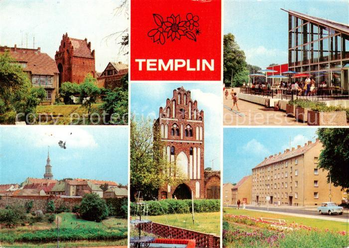 Templin FDGB Erholungsheim Salvador Allende Teilansicht Prenzlauer Tor Neubauten