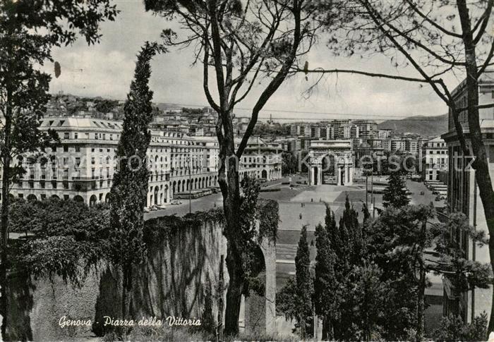 Genova Genua Liguria IT Piazza della Vittoria