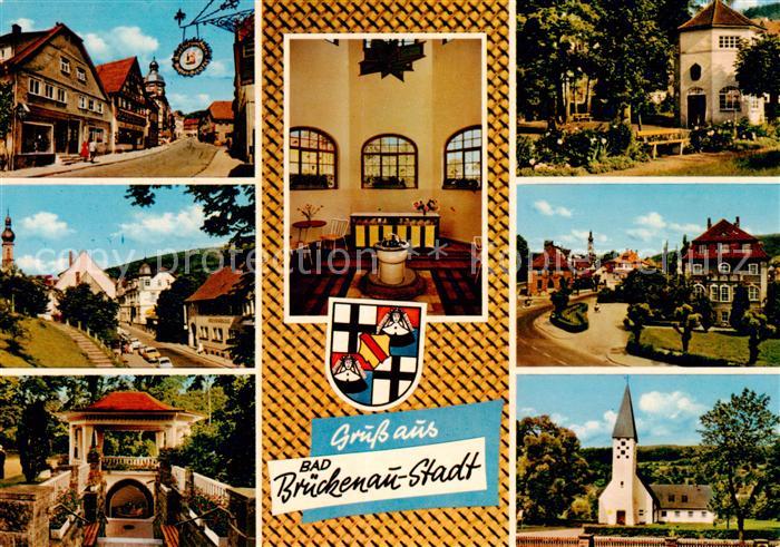 Bad Brueckenau Altstadt Ludwigstr St Georgi Quelle Stahlquelle am Siebener Sprud