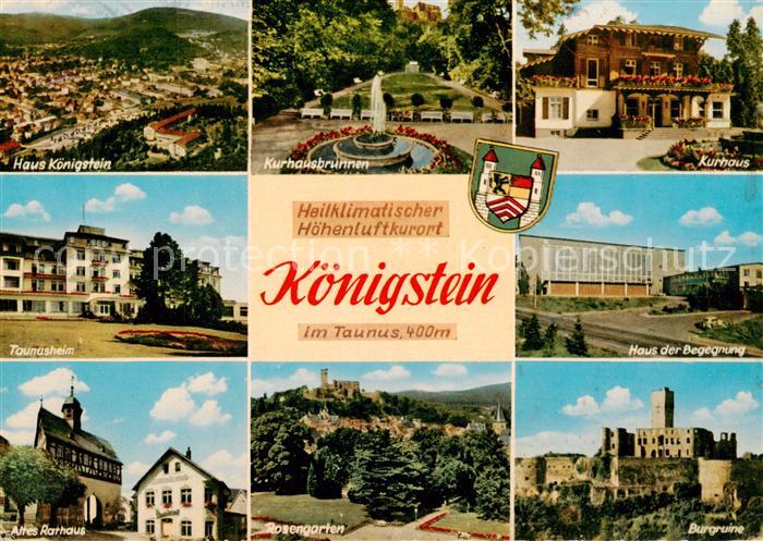 Koenigstein  Taunus Haus Koenigstein Kurhausbrunnen Kurhaus Taunusheim Haus der