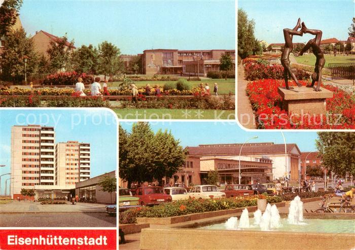 Eisenhuettenstadt Wohnkomplex Diehloer Strasse Leninalle Strasse der Republik