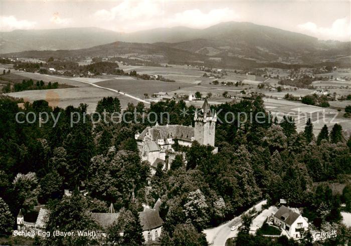 Schloss Egg Fliegeraufnahme