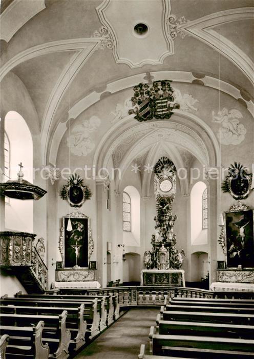 Steinbach Lohr Main Pfarrkirche St Josef Inneres