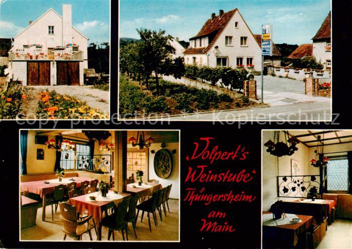 Thuengersheim Volperts Weinstube Gastraeume