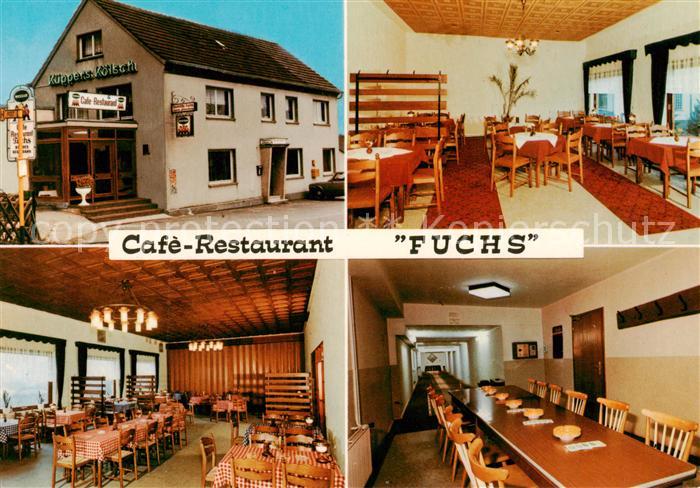 Baerbroich Cafe Restaurant Fuchs Gastraeume