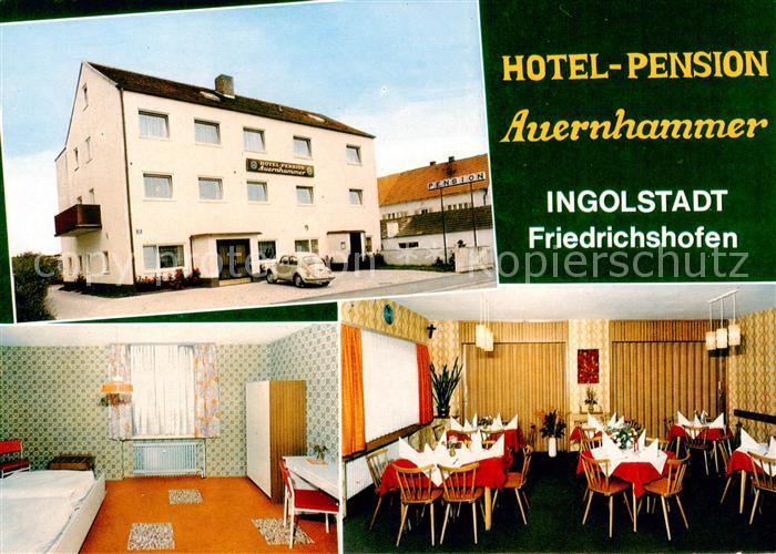 INGOLSTADT  CITY Hotel Pension Auernhammer Zimmer Gaststube