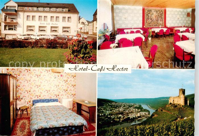 Bernkastel-Kues Berncastel Hotel Cafe Hector Gaststube Zimmer Burg
