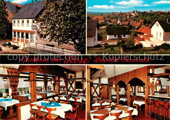 Heppdiel Gasthaus zur Rose Panorama Gastraeume