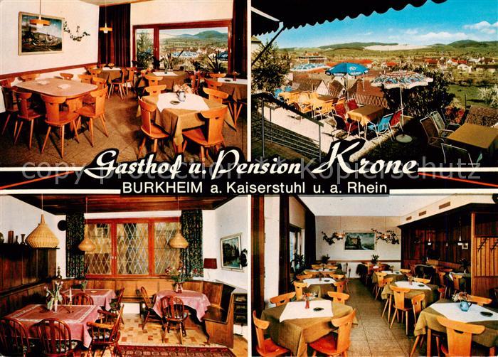 Burkheim Kaiserstuhl Gasthof Pension Krone Gastraeume Bar Panorama