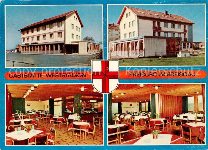 Freiburg Breisgau Gaststaette Weststadion Gastraeume