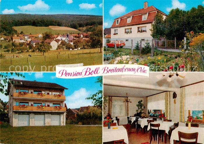 Breitenbrunn Odenwald Pension Boll Gaststube Panorama