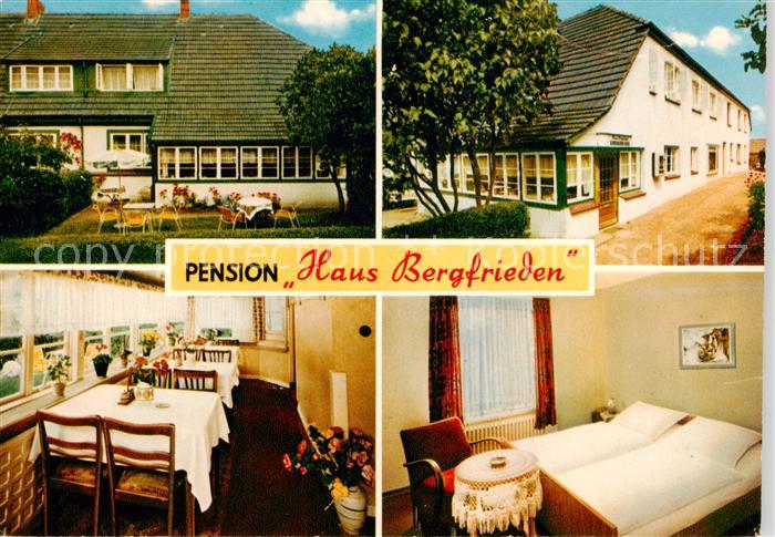 Malente-Gremsmuehlen Pension Haus Bergfrieden Gaststube Zimmer