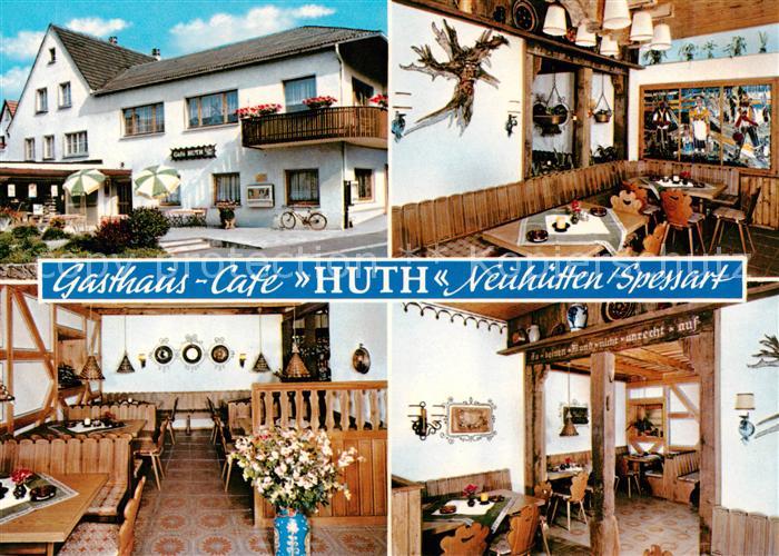Neuhuetten Unterfranken Gasthaus Cafe Huth Gastraeume