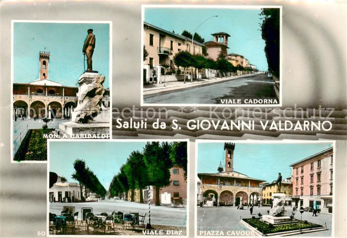 San Giovanni Valdarno Toscana IT Monumento A Garibaldi Viale Cadorna Viale Diaz