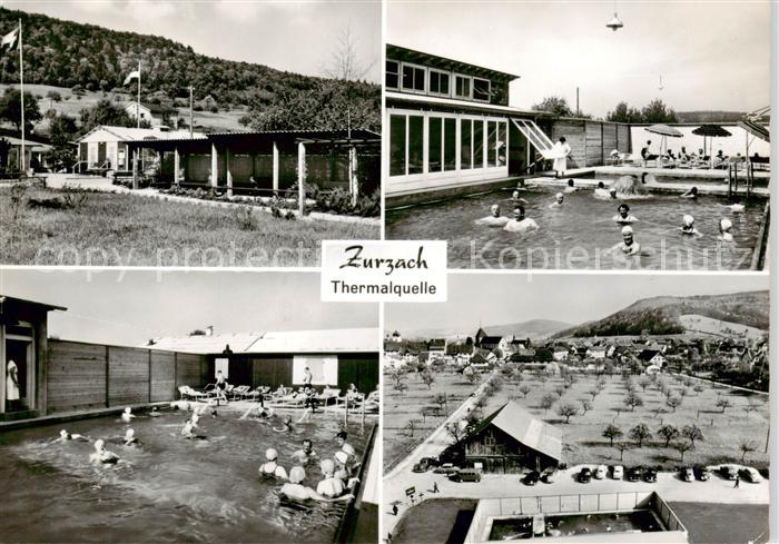 Zurzach Bad Thermalquelle Teilansichten