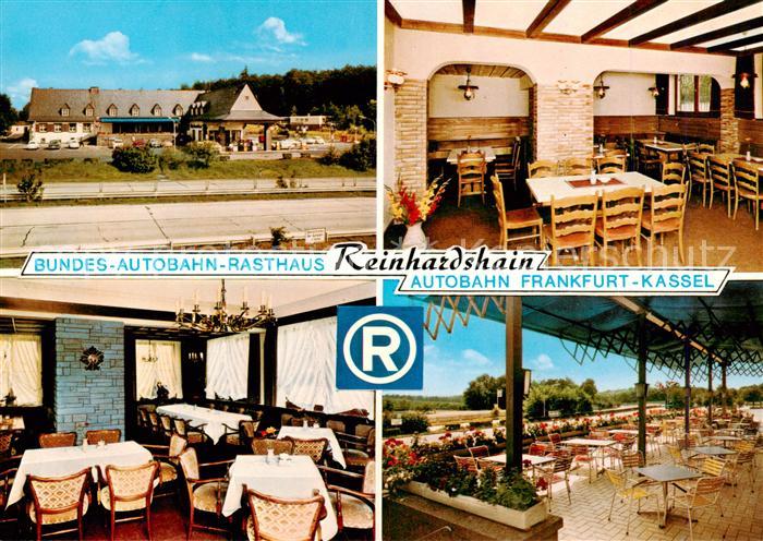 Reinhardshain BAB Rasthaus Reinhardshain Gastraeume Terrasse