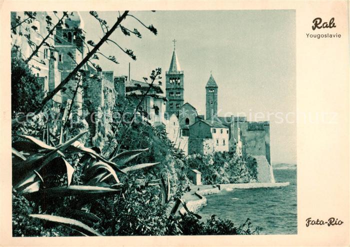Rab  Croatia Teilansicht Kirche