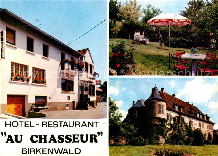 Birkenwald Hotel Restaurant Au Chasseur Gartenterr