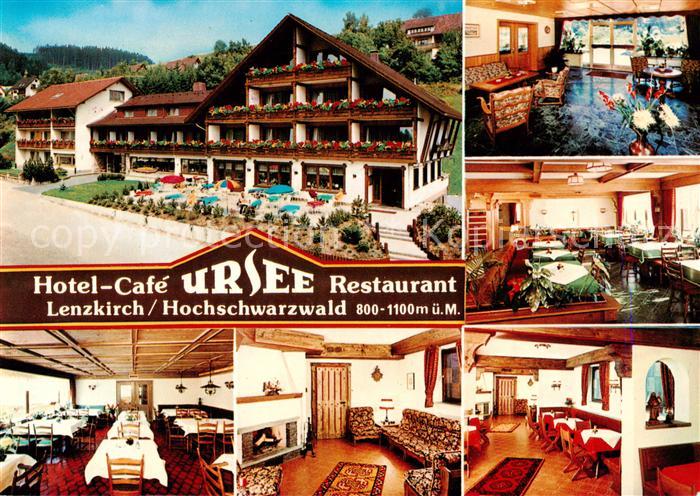 Lenzkirch Hochschwarzwald BW Hotel Cafe Ursee Restaurant Gastraeume