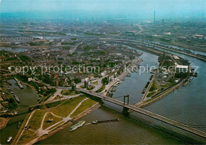 Duisburg Ruhrort Fliegeraufnahme