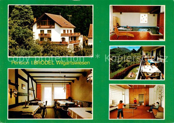 Wilgartswiesen Fremdenpension Broedel Gaststube Whirlpool Terrasse Tischtennis