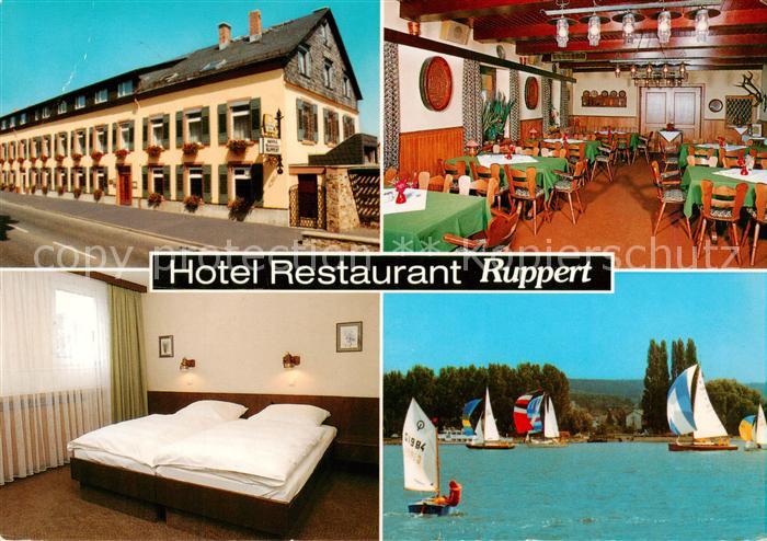 Walluf Rhein Hotel Restaurant Ruppert Gastraum Zimmer Segeln