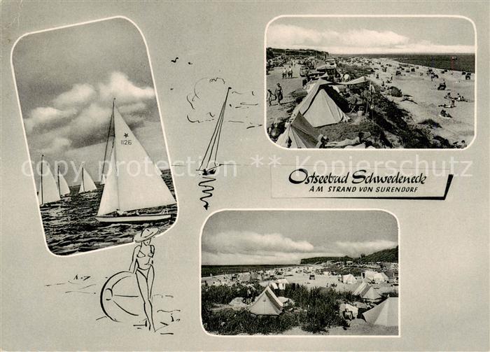 Schwedeneck Strandpartien Segelregatta