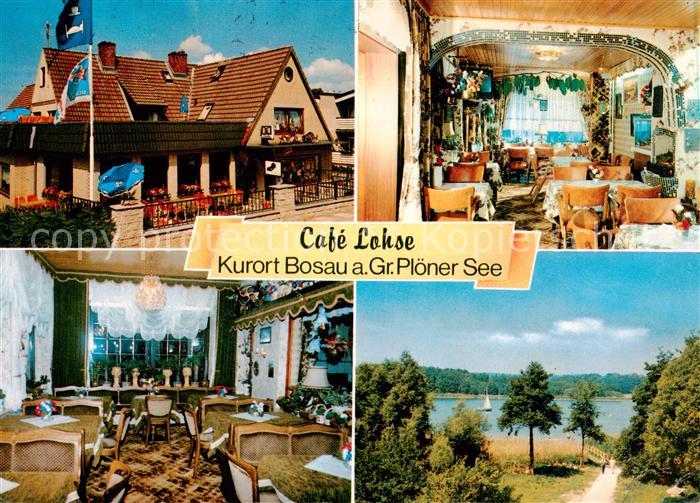 Bosau Ostholstein Cafe Lohse Gstraeume Ploener See