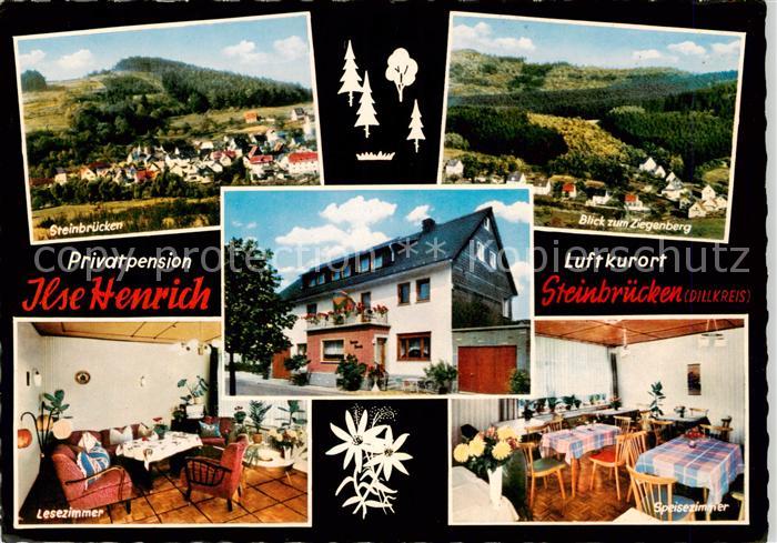 Steinbruecken Dietzhoelztal Panorama Ziegenbergblick Lesezimmer Speisezimmer