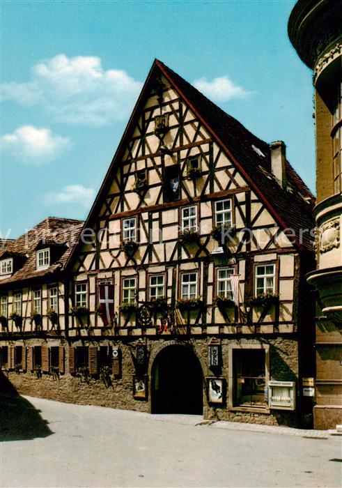 Marktbreit Hotel Loewen Fachwerkhaus