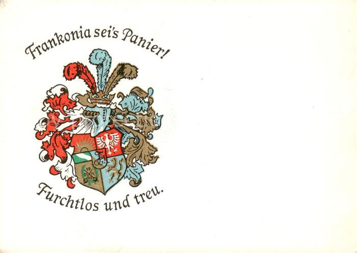 Frankfurt Main Landsmannschaft im CC Frankonia Wappen