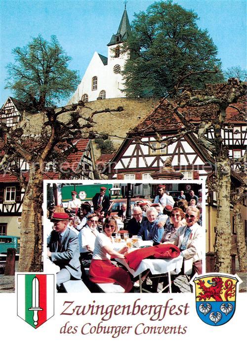 Zwingenberg Bergstrasse 8. Zwingenbergfest des Coburger Convents