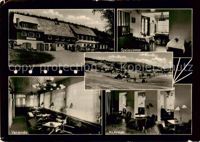 Rehefeld-Zaunhaus Altenberg Betriebserholungsheim VEB Moebelstoff- und Plueschwe