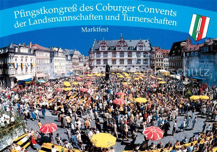 Coburg Bayern Pfingstkongress des Coburger Convents der Landsmannschaften und T