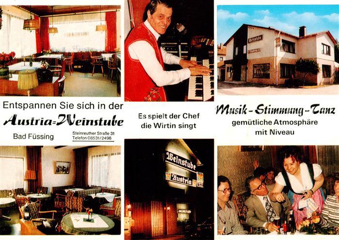 Bad Fuessing Austria Weinstube Hausmusik