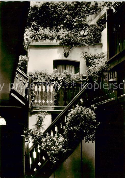 Bamberg Hof der historischen Brauerei-Gaststaette Schlenkerla