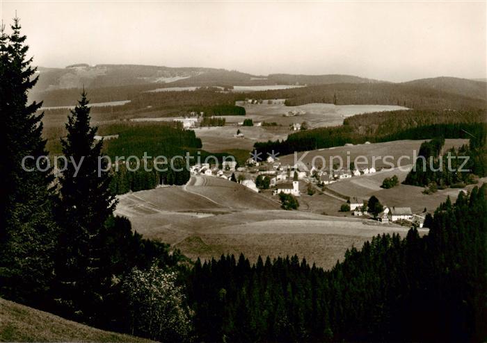 Neukirch Furtwangen Sommerfrische Wintersportplatz Panorama Blick vom Steinberg