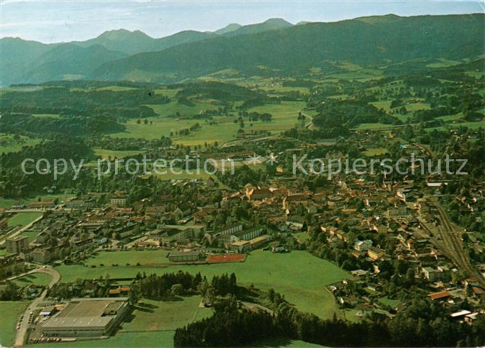 Miesbach mit Blick auf Bayerische Voralpen