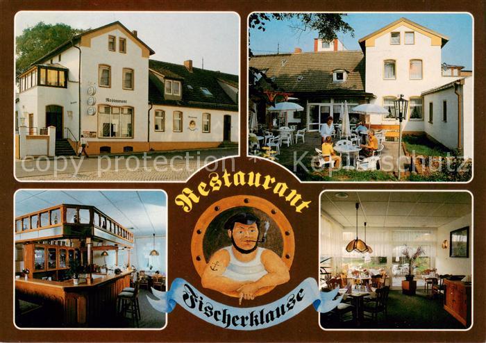 Stavenhagen Restaurant Fischerklause Gastraum Terrasse