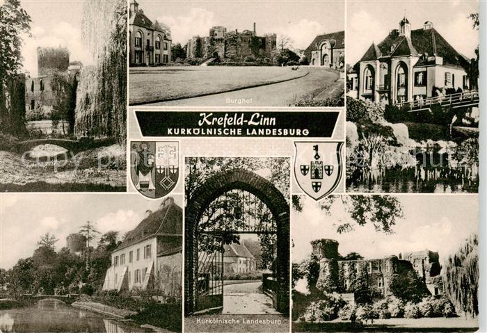 Linn Krefeld Kurkoelnische Landesburg Burghof