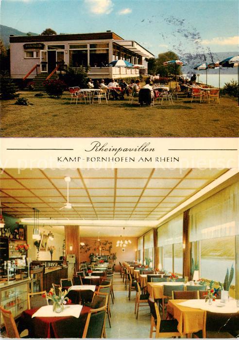 Kamp-Bornhofen Rhein Rhein-Pavillon Restaurant