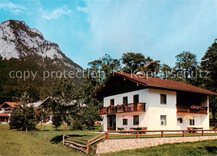 Ramsau Berchtesgaden Haus Bergnest Gaestehaus Pension