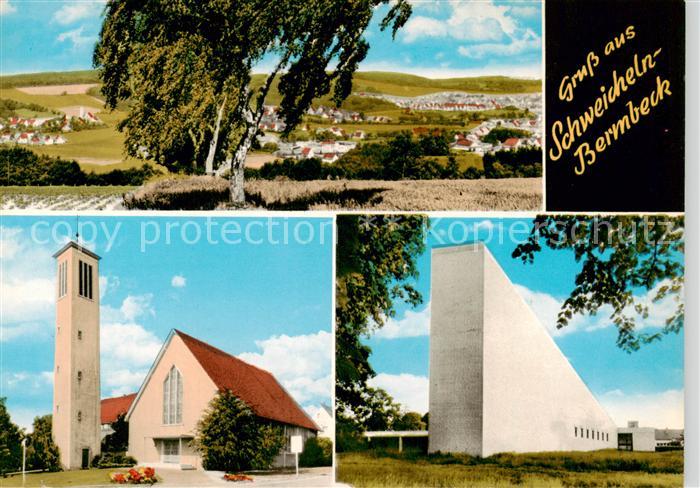 Bermbeck Schweicheln-Bermbeck NRW Panorama Kirche