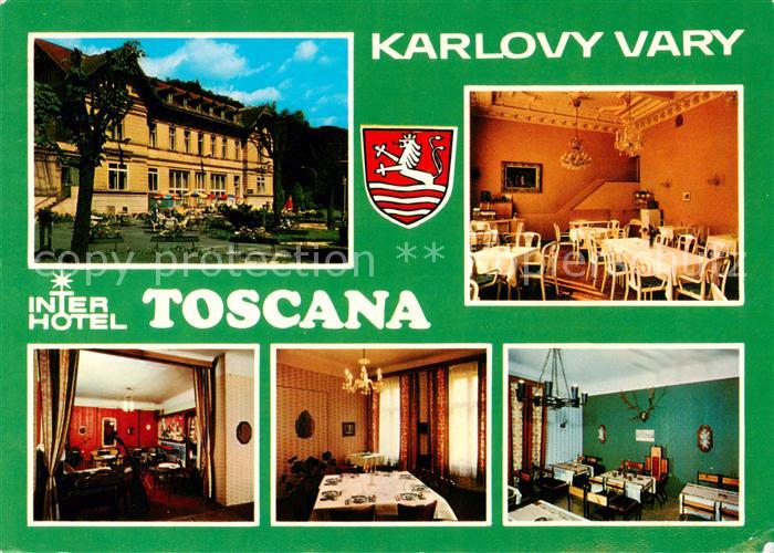 Karlovy Vary Karlsbad Interhotel Toscana Restaurant Fremdenzimmer