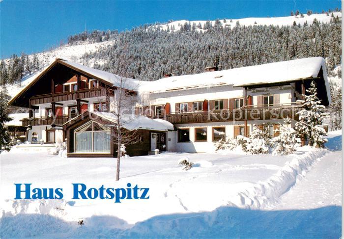 Oberjoch Bad Hindelang Klinik Santa Maria Winterlandschaft Allgaeuer Alpen