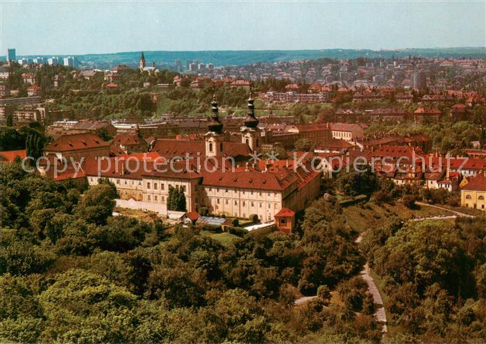 Hradcany Praha Prahy Prague Gesamtansicht des ehemaligen Strahov-Klosters