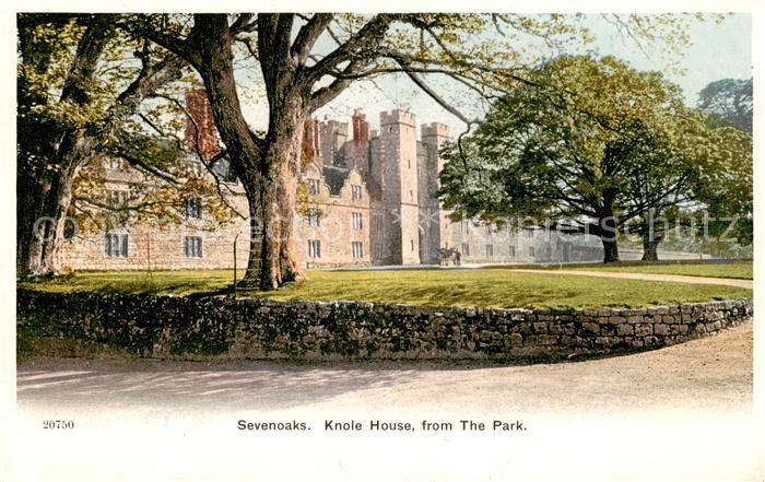 Sevenoaks  UK Knole House view from the park